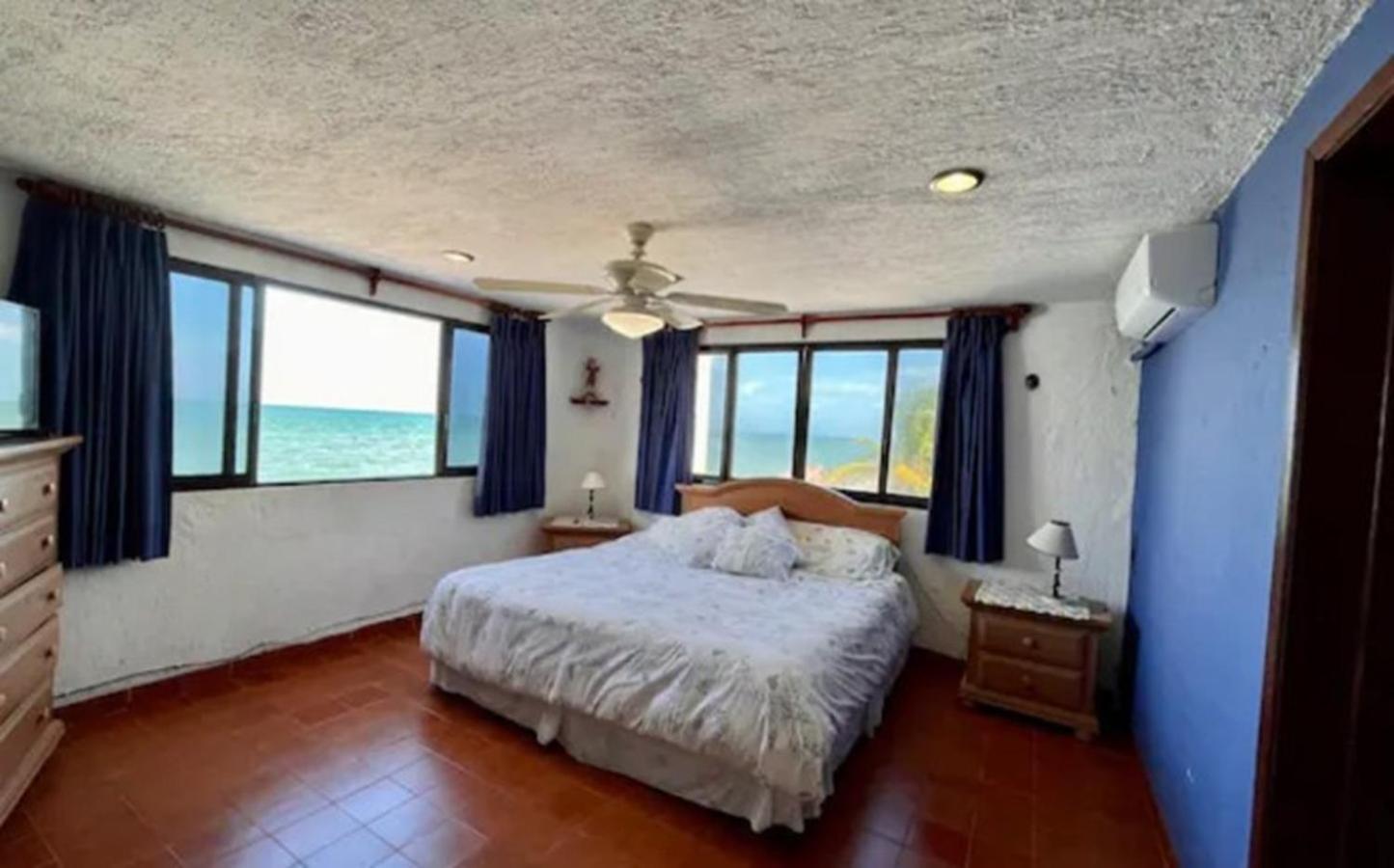 Don Lalo, Family Villa With Sandy Beach At Your Feet. Progreso  Exteriér fotografie