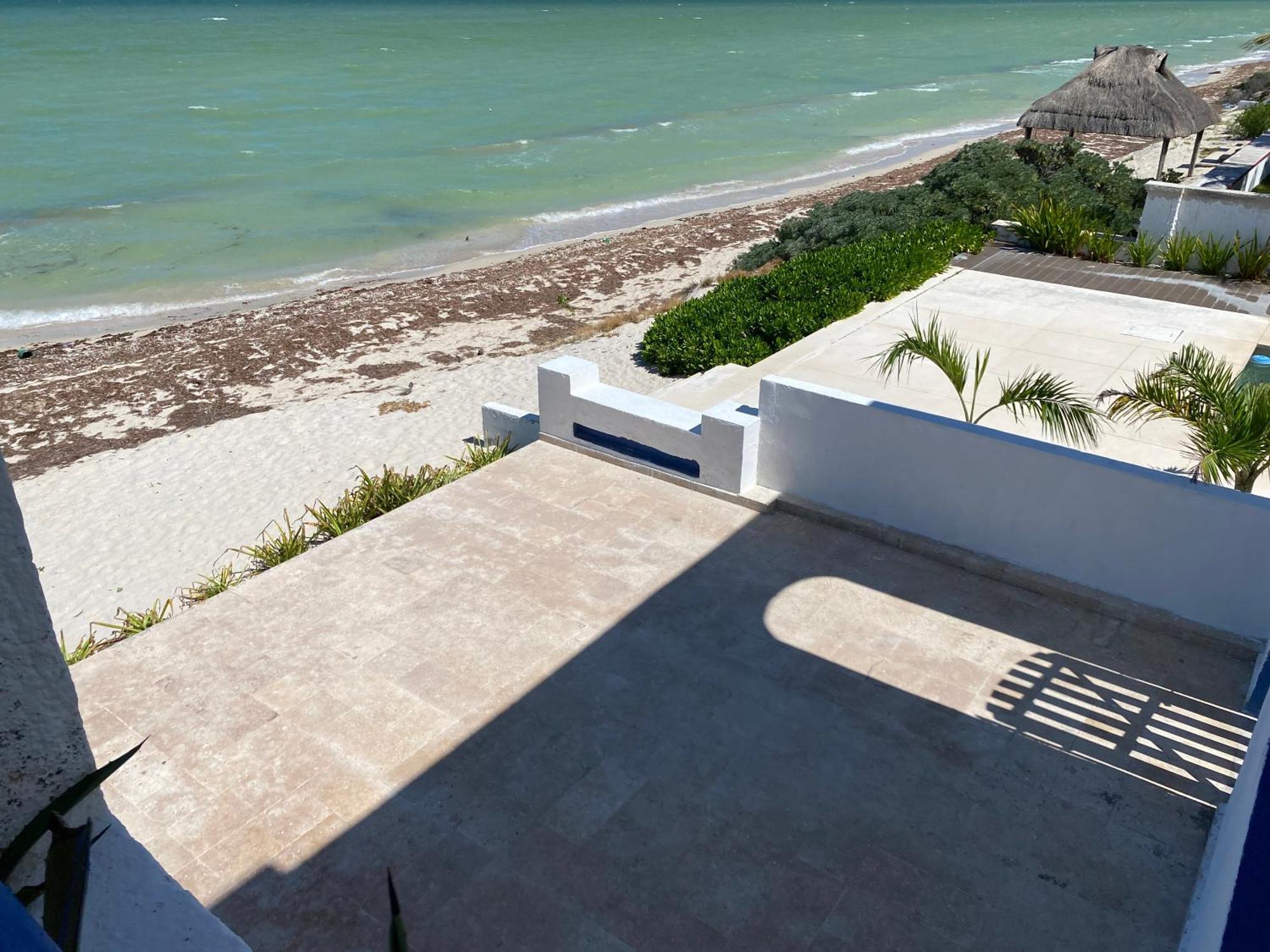 Don Lalo, Family Villa With Sandy Beach At Your Feet. Progreso  Exteriér fotografie